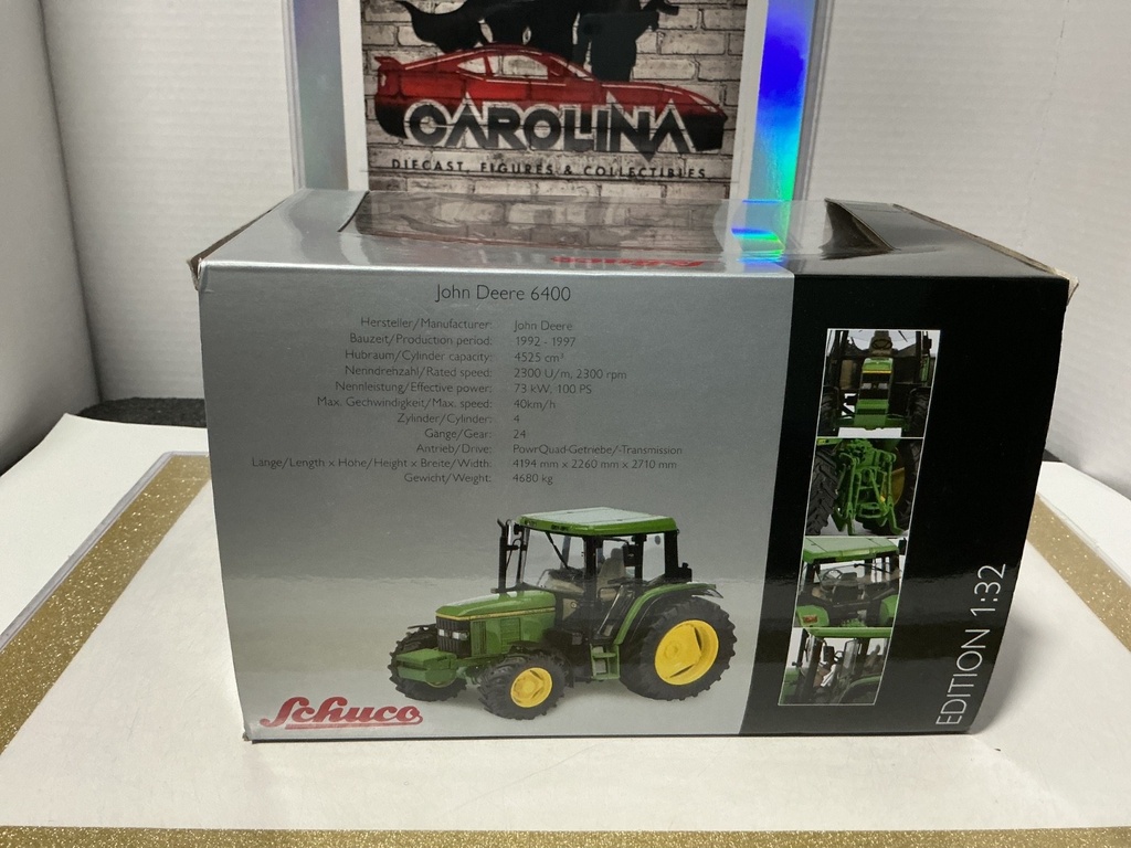 1/32 SCHUCO JOHN DEERE 6400 TRACTOR image