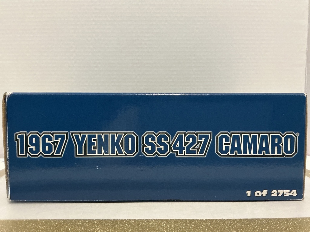 1:18 SUPERCAR COLLECTIBLES 1967 YENKO SS427 CAMERO (MIDNIGHT BLUE) image