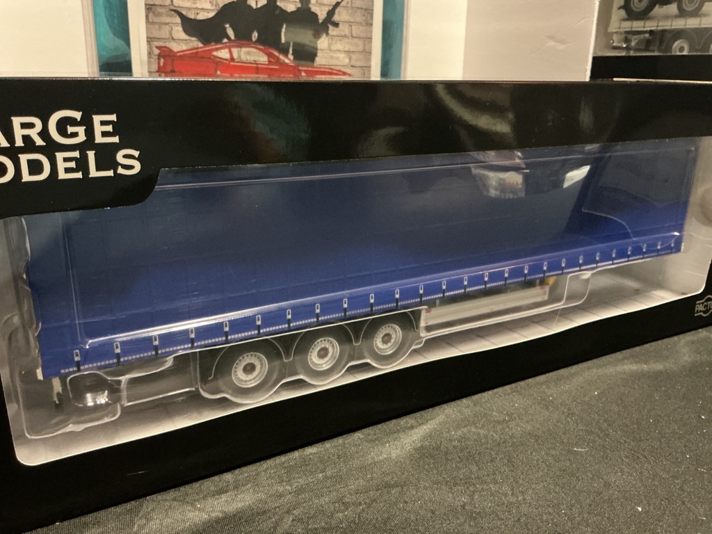 1/32 MARGE MODLES PACTON CONTAINER TRAILER PLAIN BLUE image