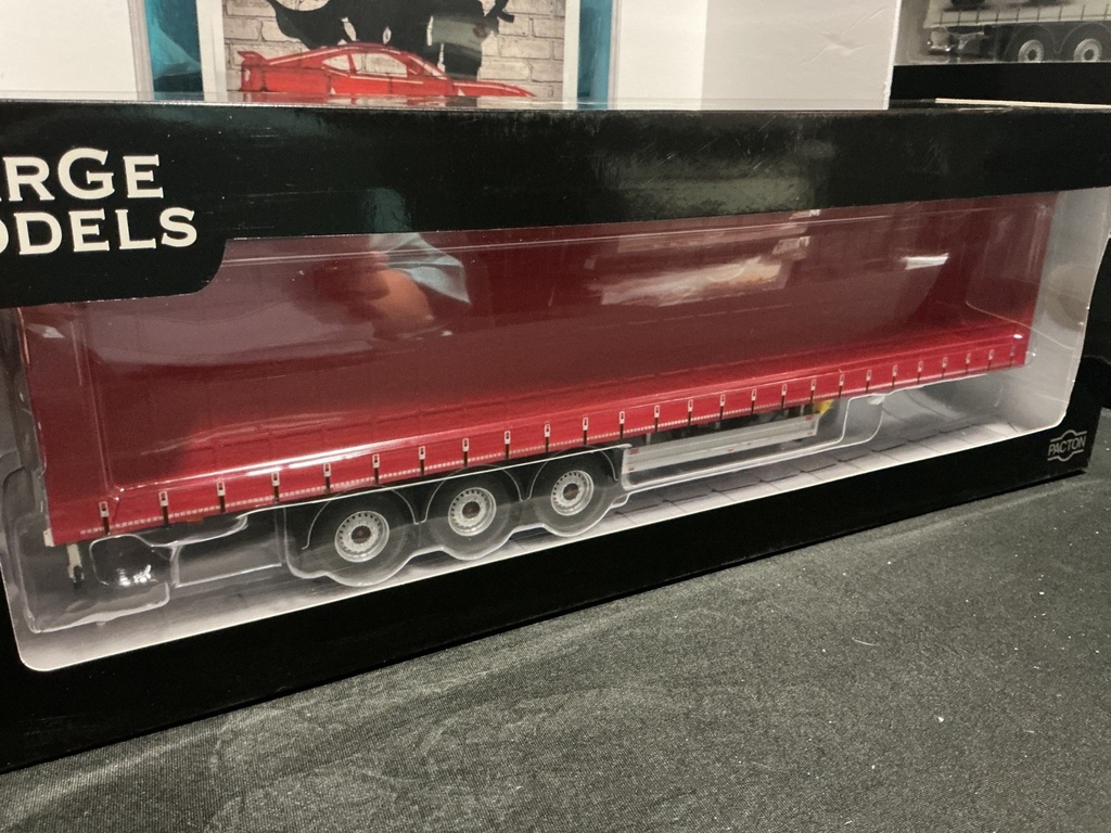 1/32 MARGE MODLES PACTON CONTAINER TRAILER PLAIN RED image