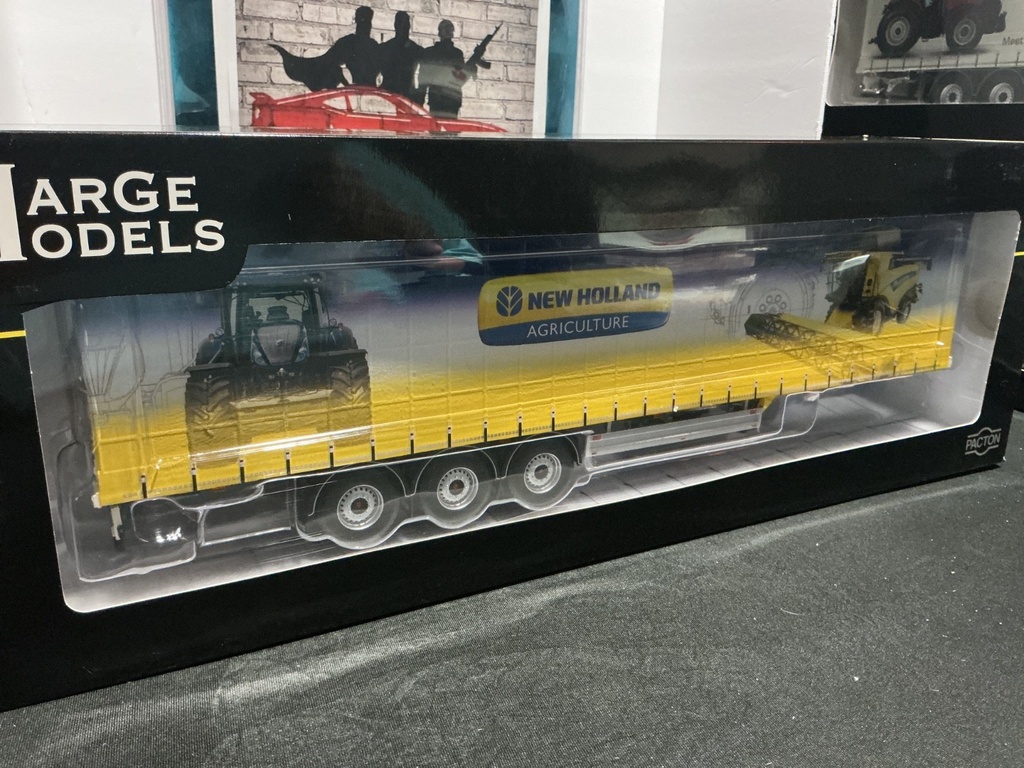 1/32 MARGE MODLES PACTON CONTAINER TRAILER NEW HOLLAND DESIGN image