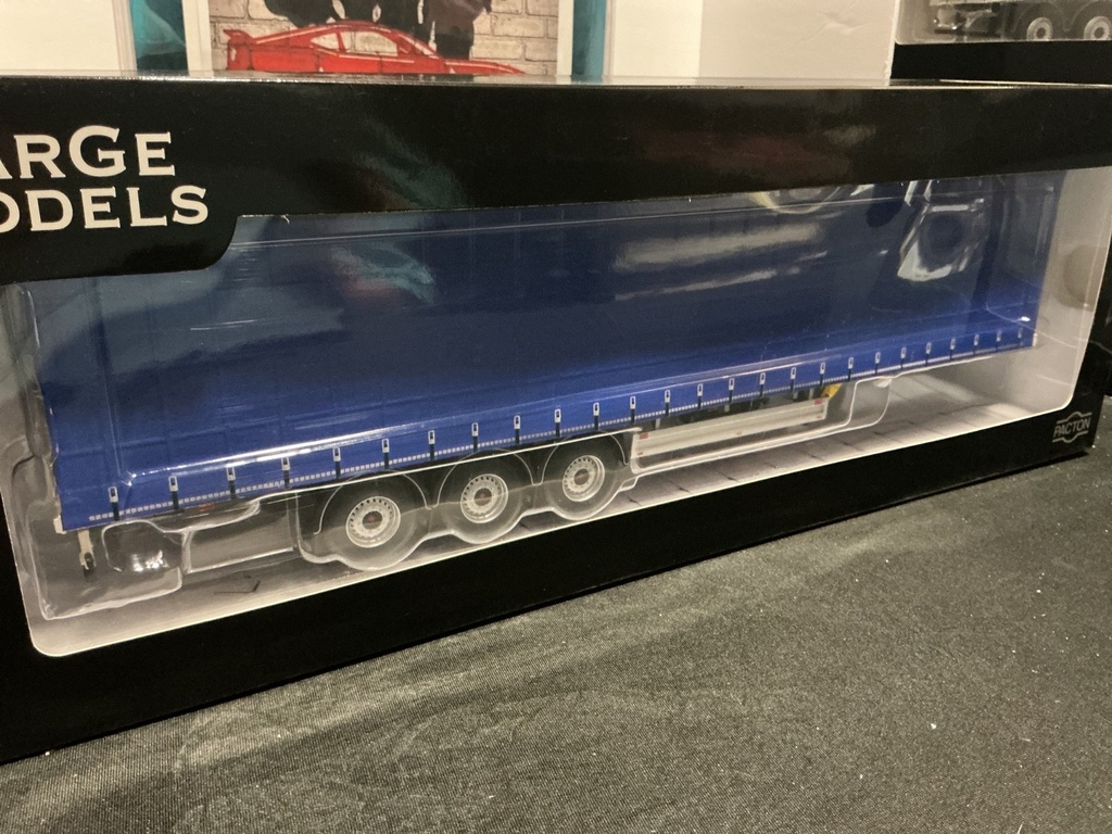 1/32 MARGE MODLES PACTON CONTAINER TRAILER PLAIN BLUE image