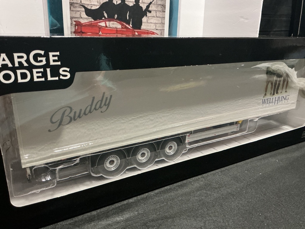 1/32 MARGE MODLES PACTON REEFER TRAILER WHITE image