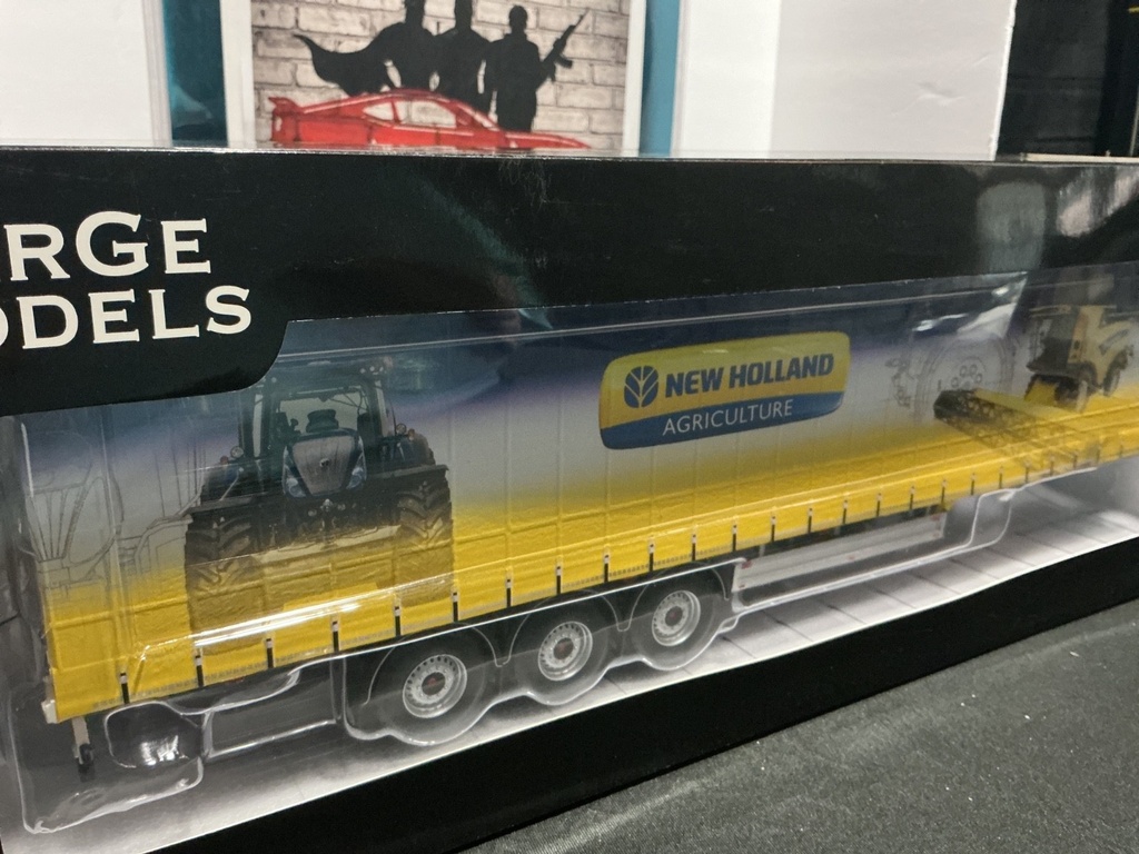 1/32 MARGE MODLES PACTON CONTAINER TRAILER NEW HOLLAND DESIGN image