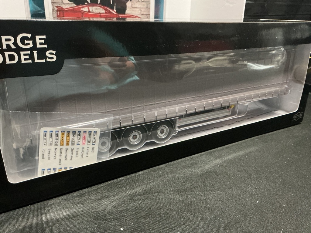 1/32 MARGE MODLES PACTON CONTAINER TRAILER PLAIN GRAY image