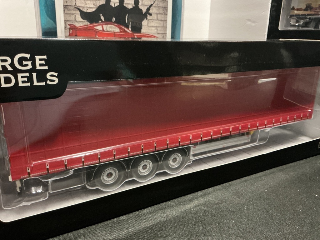 1/32 MARGE MODLES PACTON CONTAINER TRAILER PLAIN RED image