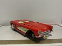 1:18 CORVETTE PARTS CAR *SEE BOTTOM* RED ON CREAME image