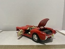 1:18 CORVETTE PARTS CAR *SEE BOTTOM* RED ON CREAME image
