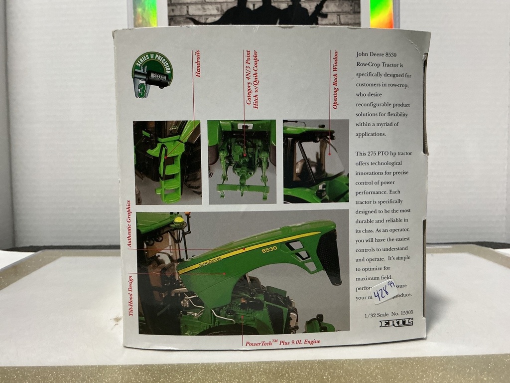 1:32 SERIES II PRECISION 3 JOHN DEERE MODEL 8530 TRACTOR [USED] image