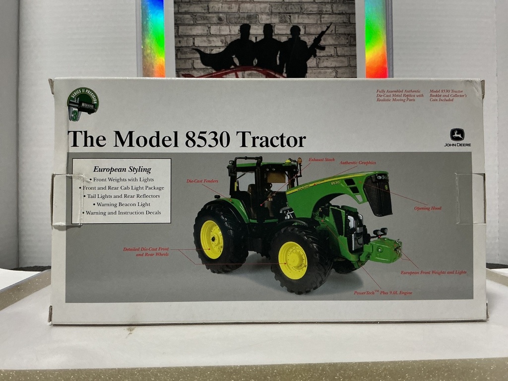 1:32 SERIES II PRECISION 3 JOHN DEERE MODEL 8530 TRACTOR [USED] image
