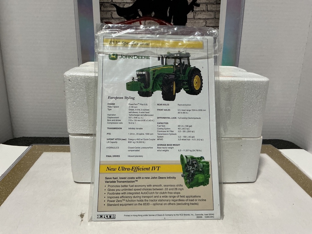 1:32 SERIES II PRECISION 3 JOHN DEERE MODEL 8530 TRACTOR [USED] image