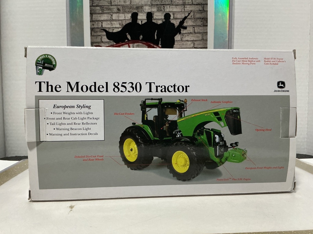 1:32 SERIES II PRECISION 3 JOHN DEERE MODEL 8530 TRACTOR [USED] image