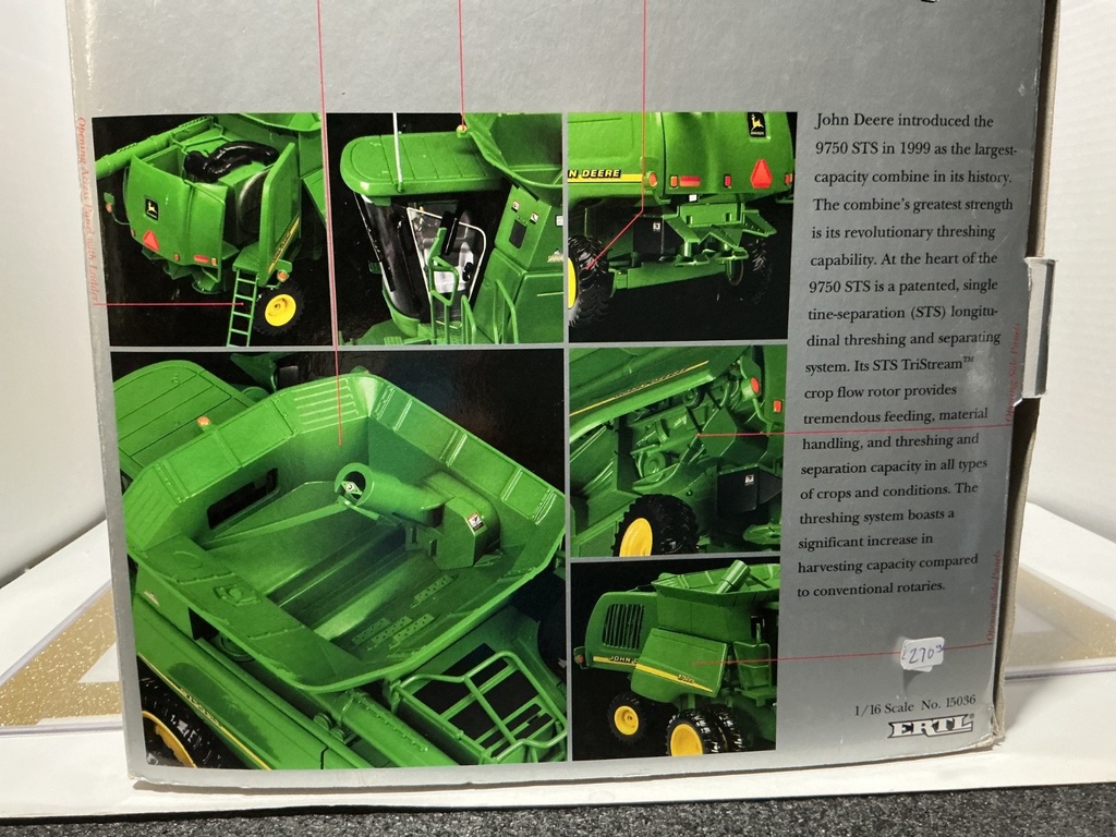 1:16 SERIES II PRECISION 1 MODEL 9750 STS COMBINE  [USED] image