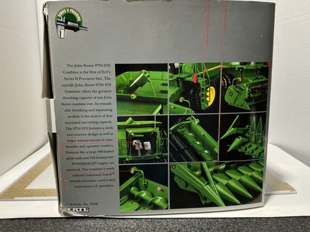 1:16 SERIES II PRECISION 1 MODEL 9750 STS COMBINE  [USED] image
