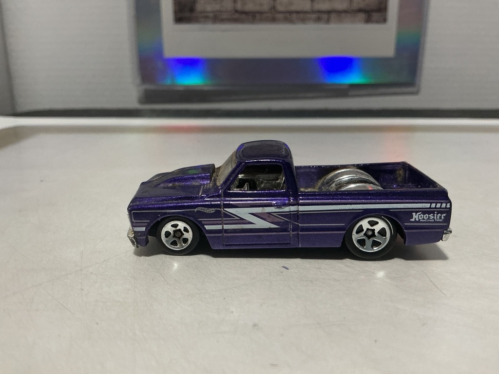 HOTWHEELS MATTEL  ‘67 CHEVY C10 - USED/WORN image