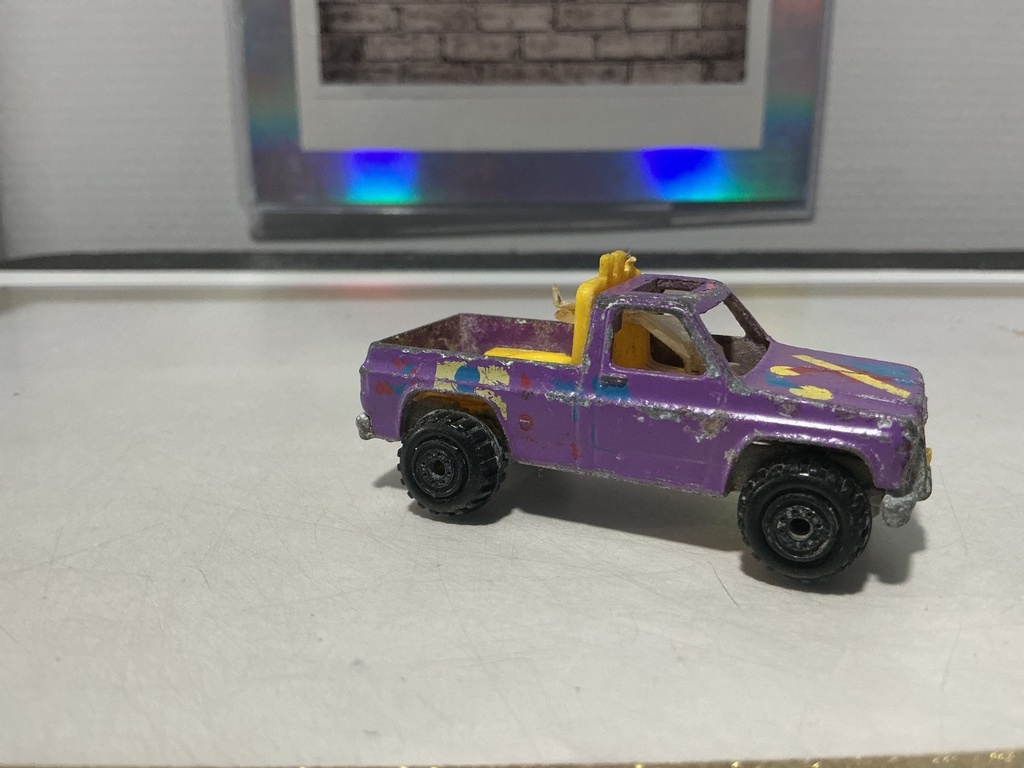 HOTWHEELS MATTEL 1979 POWER PLOWER - USED/DAMAGED image