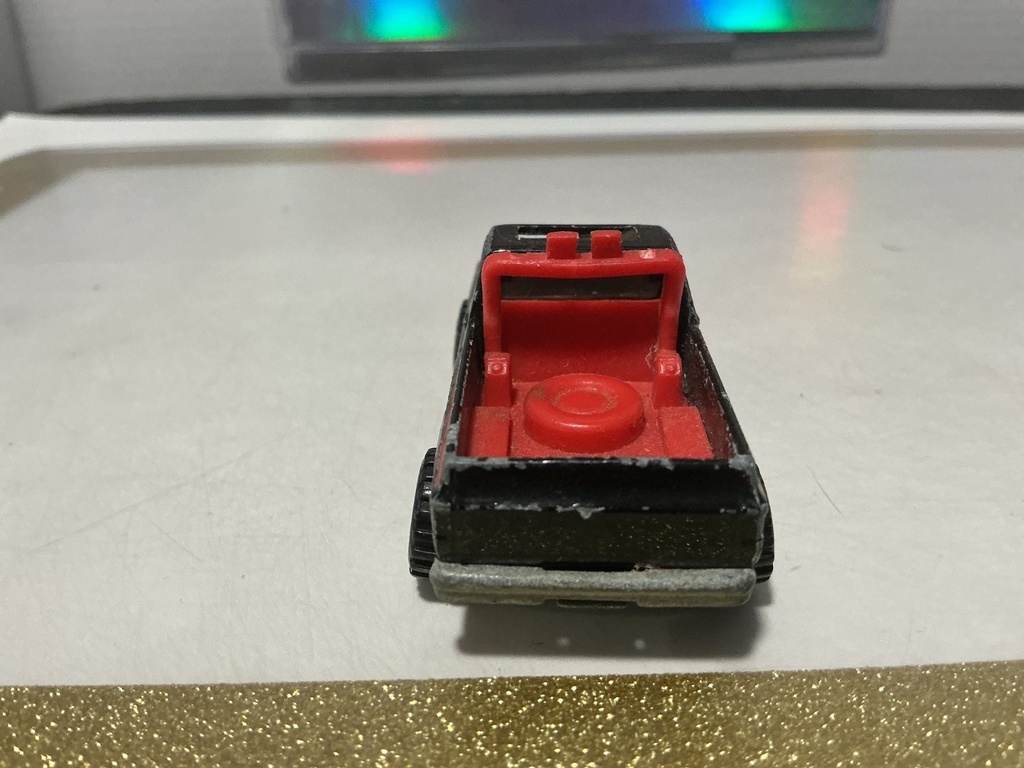 1979 HOT WHEELS MIDNIGHT REMOVAL SNOW PLOW TRUCK - USED/DAMAGED image