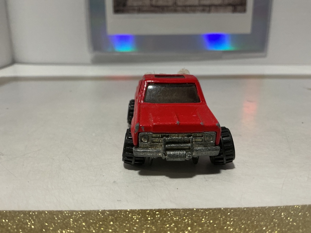 HOTWHEELS MATTEL 1977 BYWAYMAN PICKUP HI BANK RACING - USED image
