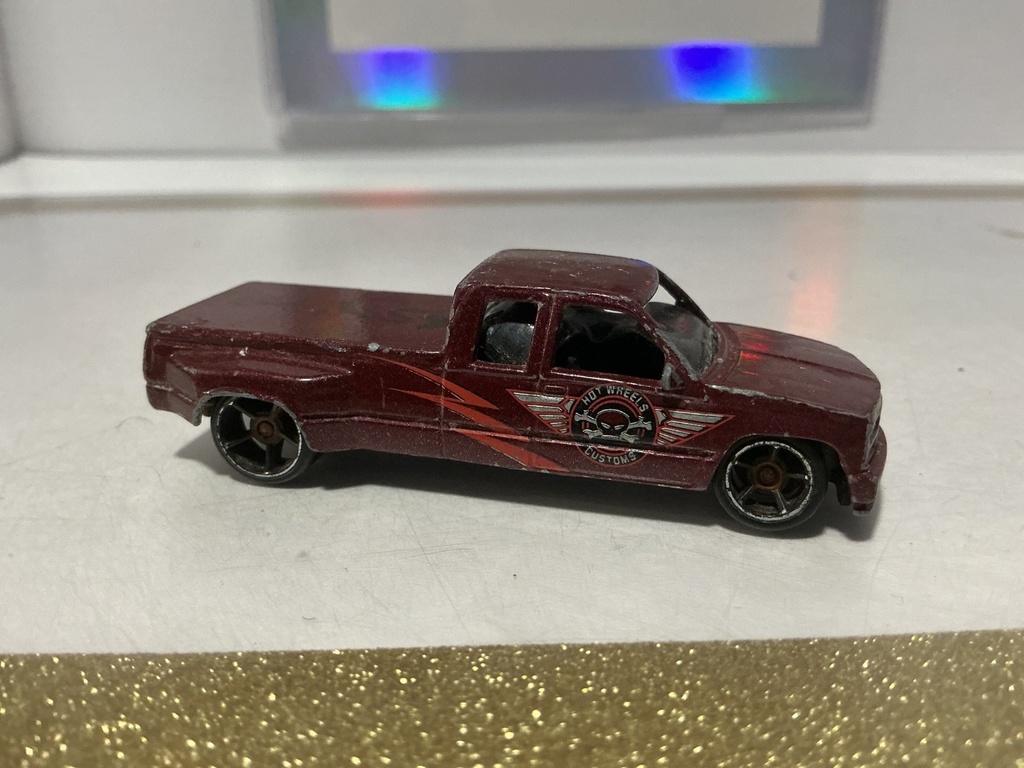 HOTWHEELS MATTEL 1997 CUSTOM C3500  - USED/DAMAGED image