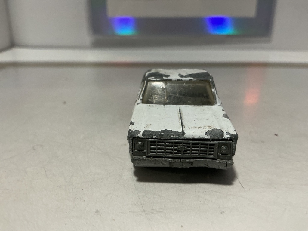 ERTL REPLICA CHEVROLET FLEETSIDE PICKUP HARDEES ROAD MACHINE  - USED/DAMAGED image