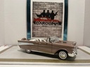 1/18: ROAD SIGNATURE 1957 CHEVROLET BEL AIR BRONZE ON WHITE image