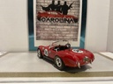 1/18: ERTL SHELBY COBRA 427 #96 RED ON BLACK image