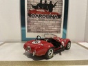 1/18: ERTL SHELBY COBRA 427 #96 RED ON BLACK image