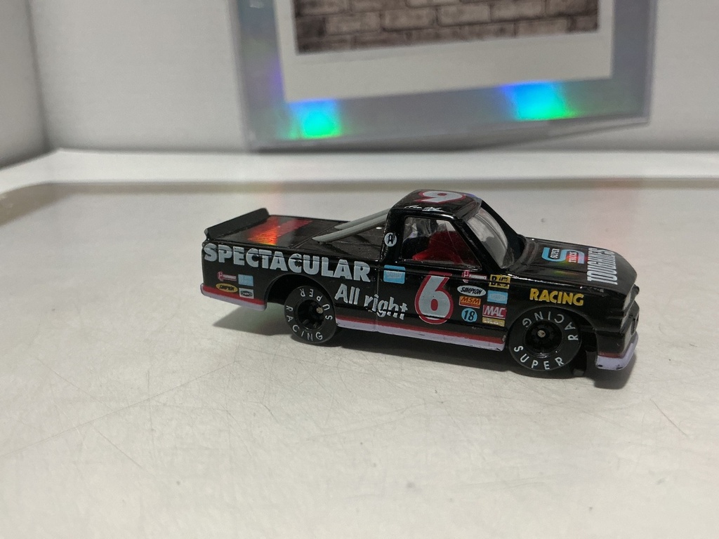 1/64 FAST LANE CHEVROLET SILVERADO NASCAR SUPERTRUCK  - USED/DAMAGED image
