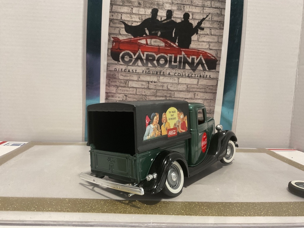 1/18: 1936 FORD CI8TERNE COCO COLA *PARTS JUNKYARD CAR* image