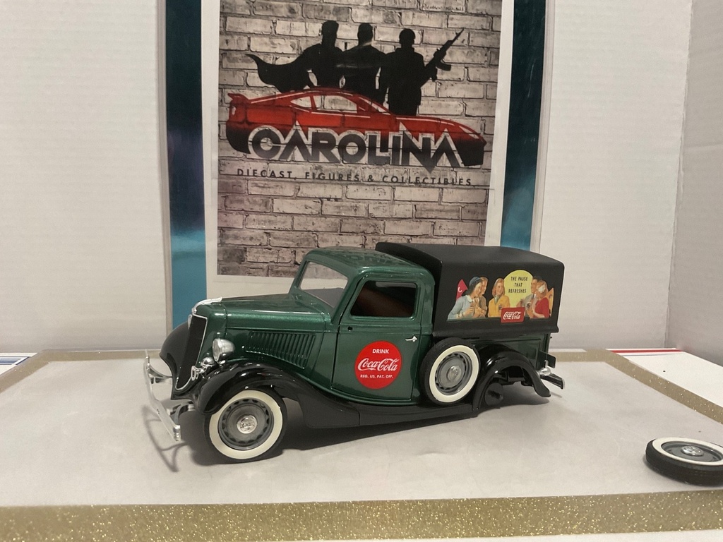 1/18: 1936 FORD CI8TERNE COCO COLA *PARTS JUNKYARD CAR* image