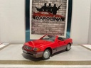1/18: ROAD TOUGH MERCEDES BENZ 500SL RED ON GRAY *MINOR PAINT RASH* image