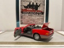 1/18: ROAD TOUGH MERCEDES BENZ 500SL RED ON GRAY *MINOR PAINT RASH* image