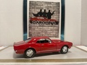 1/18: ROAD LEGENDS 1967 CHEVY CAMARO RED ON BLACK *MINOR PAINT RASH* image