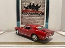 1/18: ROAD LEGENDS 1967 CHEVY CAMARO RED ON BLACK *MINOR PAINT RASH* image