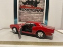 1/18: ROAD LEGENDS 1967 CHEVY CAMARO RED ON BLACK *MINOR PAINT RASH* image