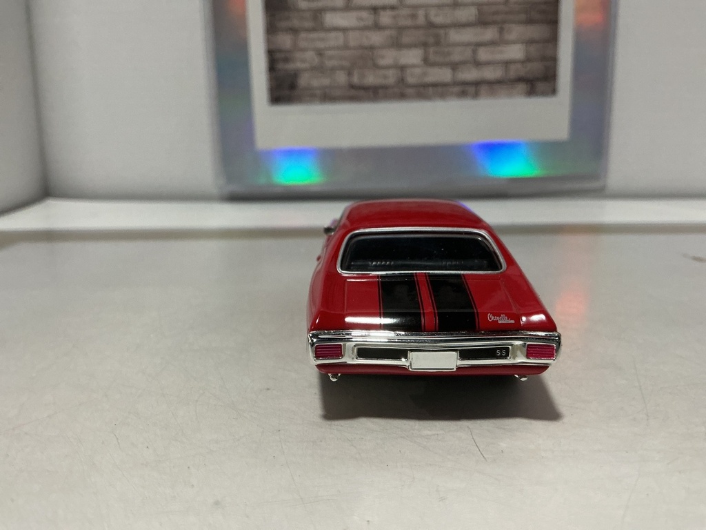 MATCHBOX YMC01-M 1970 CHEVELLE SS 454 RED - USED image