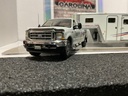 1/34 1ST GEAR FORD F-250 WITH EXISS ALUMINUM HORSE TRAILER image