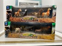 NEW RAY COUNTRY LIFE TOYS STEER , COWS, CALF HORSES image