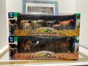 NEW RAY COUNTRY LIFE TOYS STEER , COWS, CALF HORSES image
