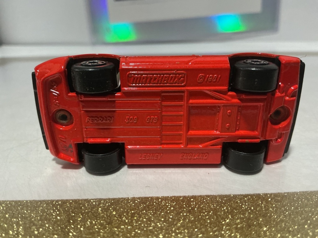 MATCHBOX FERRARI 308 GTB LESNEY PRODUCTS MADE IN ENGLAND image