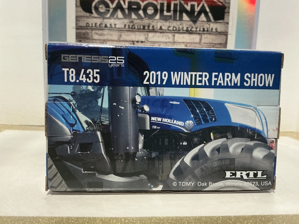 1/64 - ERTL NEW HOLLAND GENESIS 2019 WINTER FARM SHOW T8.435 image