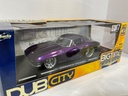 1:18 JADA TOYS DUB CITY (DISPLAYED) 1963 CHEVROLET CORVETTE STING RAY PURPLE image