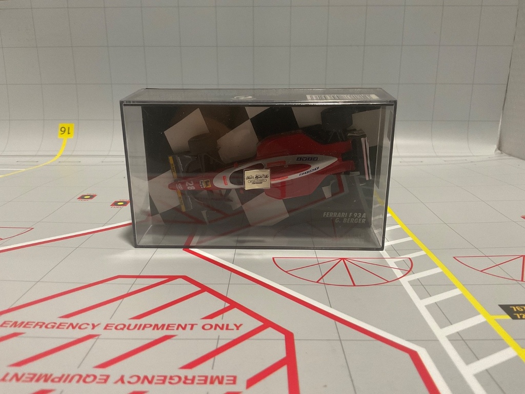 1:43 MINICHAMPS FORMULA 1 FERRARI F 93A G. BERGER image