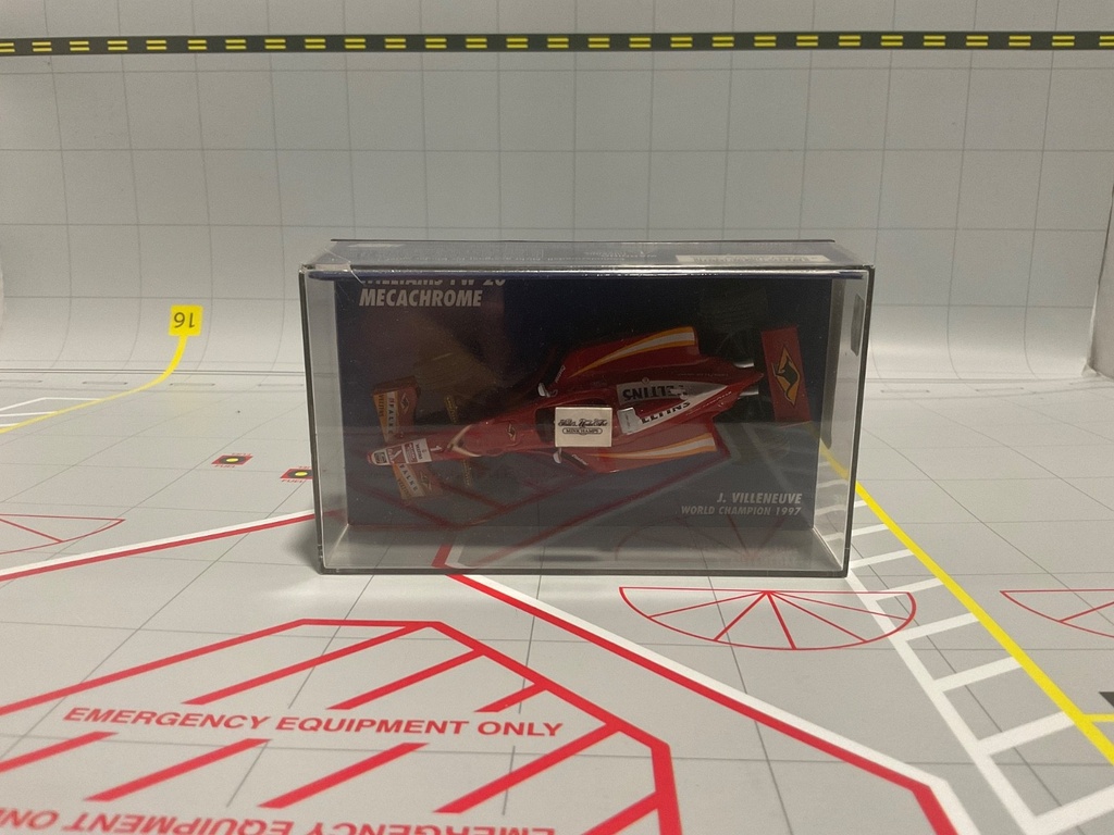 1:43 MINICHAMPS FORMULA 1 WILLIAMS FW 20 MECACHROME J. VILLENEUVE image