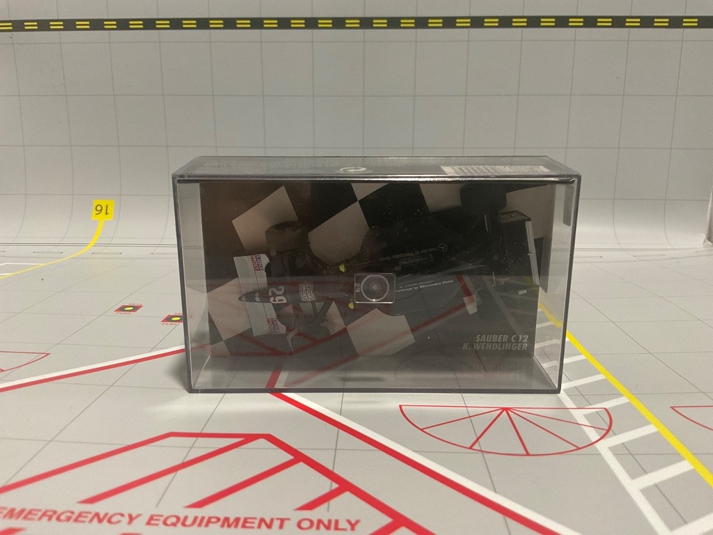 1:43 MINICHAMPS FORMULA 1 SAUBER C 12 K. WENDLINGER image