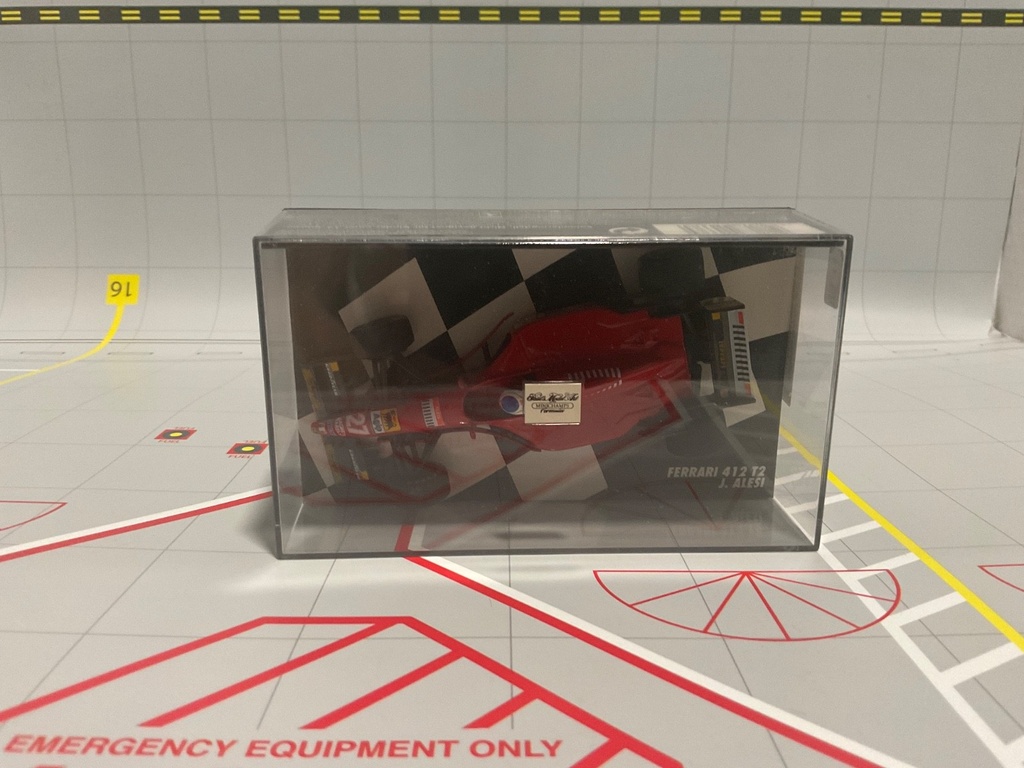 1:43 MINICHAMPS FORMULA 1 FERRARI 412 T2 J. ALESI image
