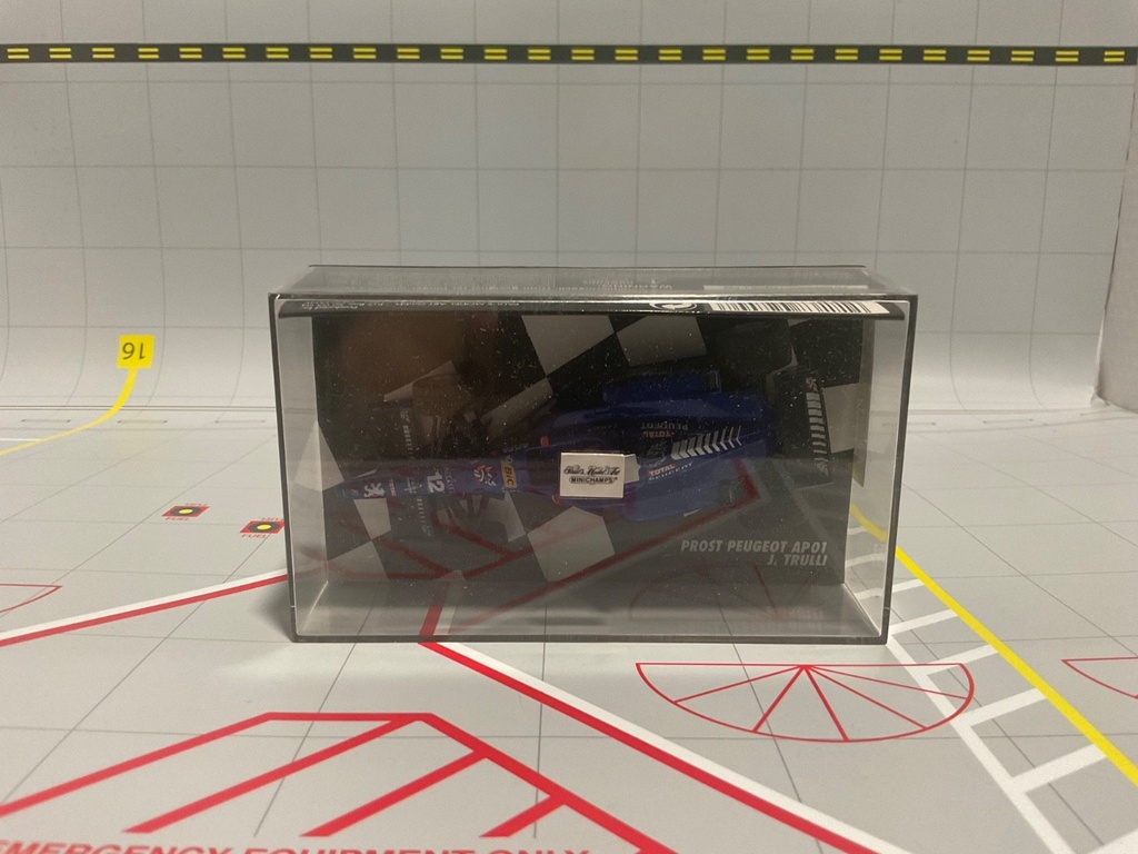 1:43 MINICHAMPS FORMULA 1 PROST PEUGEOT AP01 J. TRULLI image