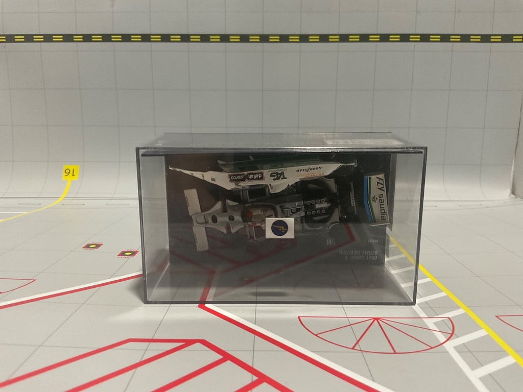1:43 MINICHAMPS FORMULA 1 WILLIAMS FW078 A. JONES 1980 image