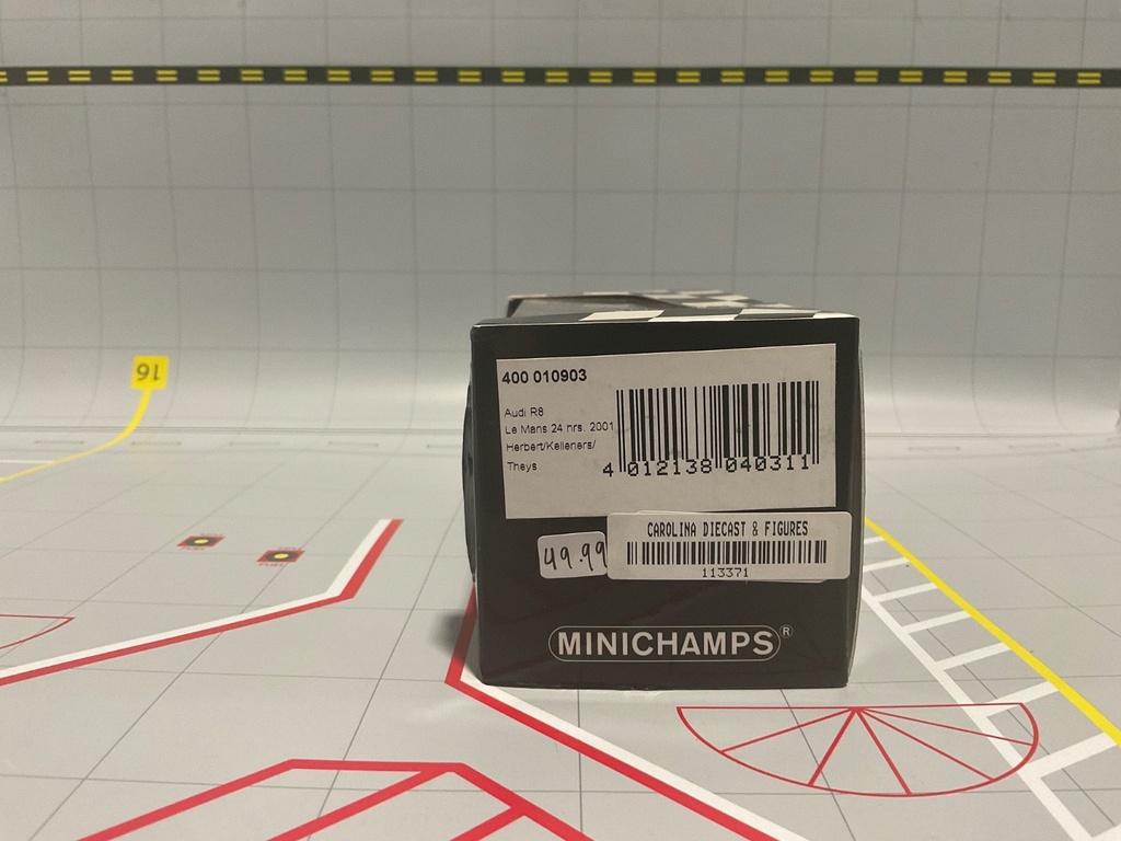 1:43 MINICHAMPS RALLY CAR AUDI R8 HERBERT/KELLENERS/THEYS image