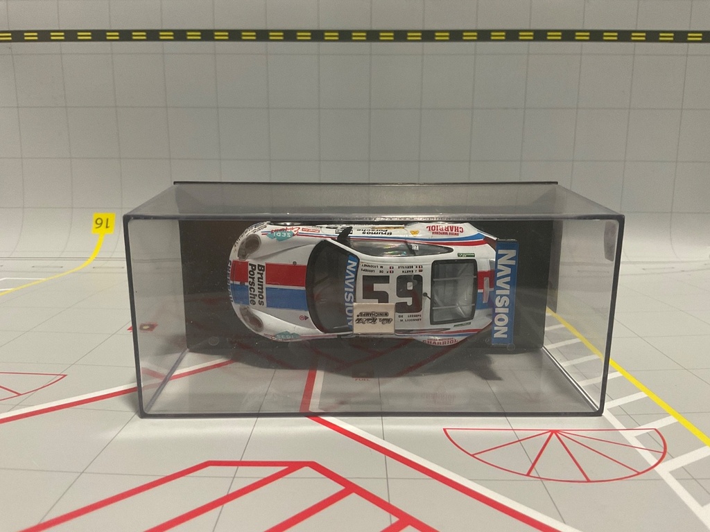 1:43 MINICHAMPS RALLY CAR PORSCHE 911 GT3R DAYTONA BARTH/ DE LESSEPS/BERVILLE image